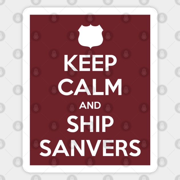 Ship Sanvers Magnet by ManuLuce